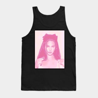 Lana Del Rey pink posterize Tank Top